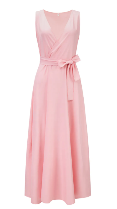 Mara | Elegant V-Neck Maxi Dress